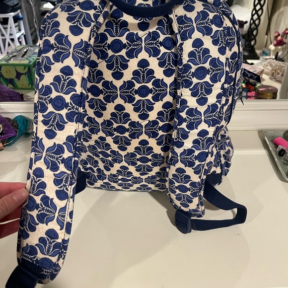 Vera Bradley Blue Floral Women\'s Backpack